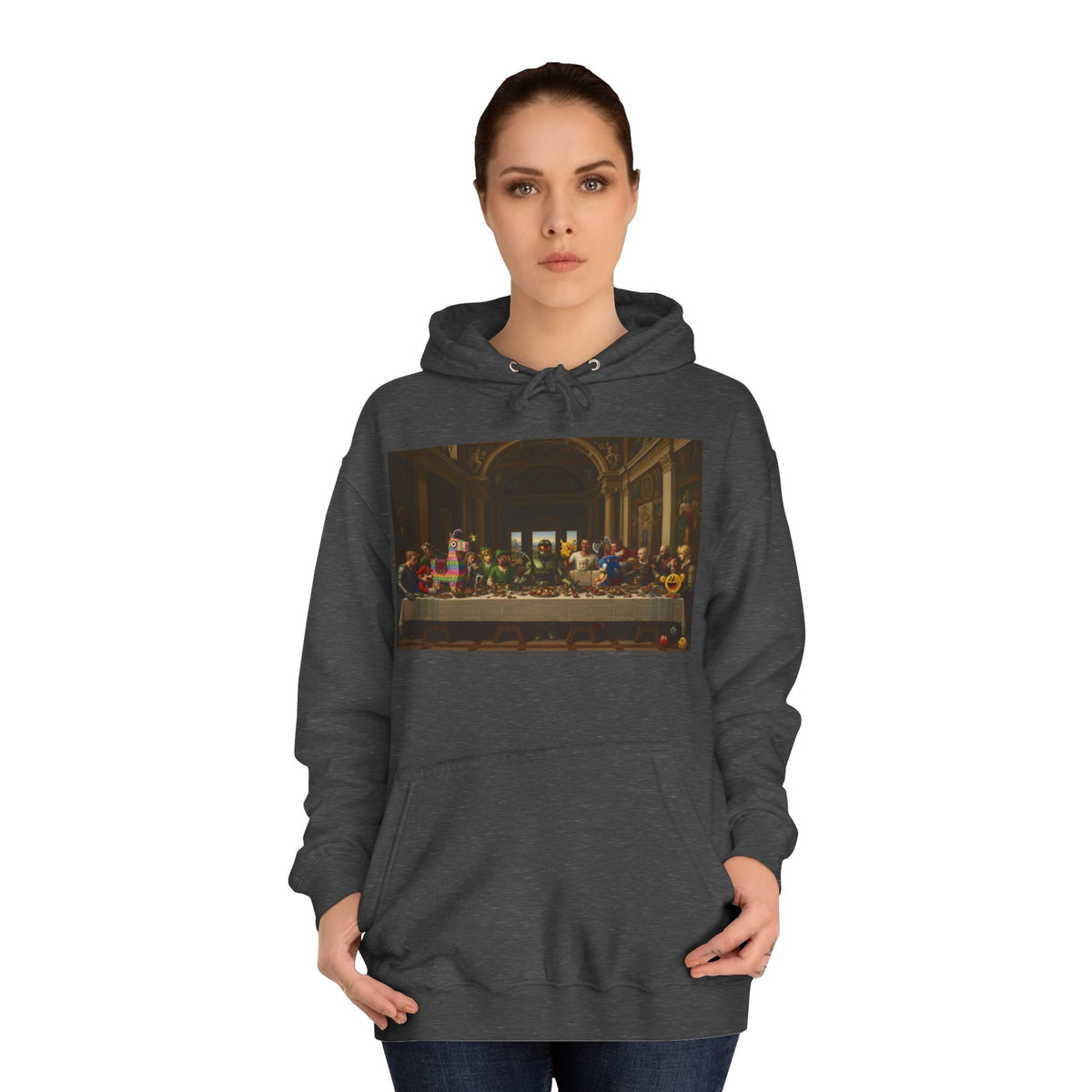 Classic Art Graphic Hoodie – Last Supper