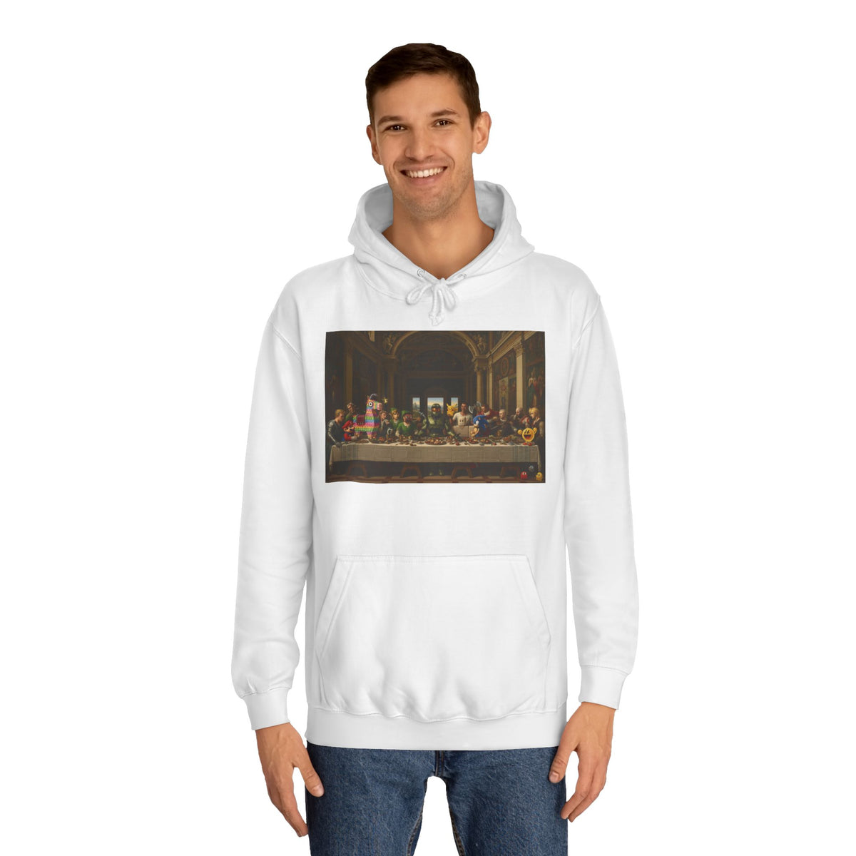 Classic Art Graphic Hoodie – Last Supper