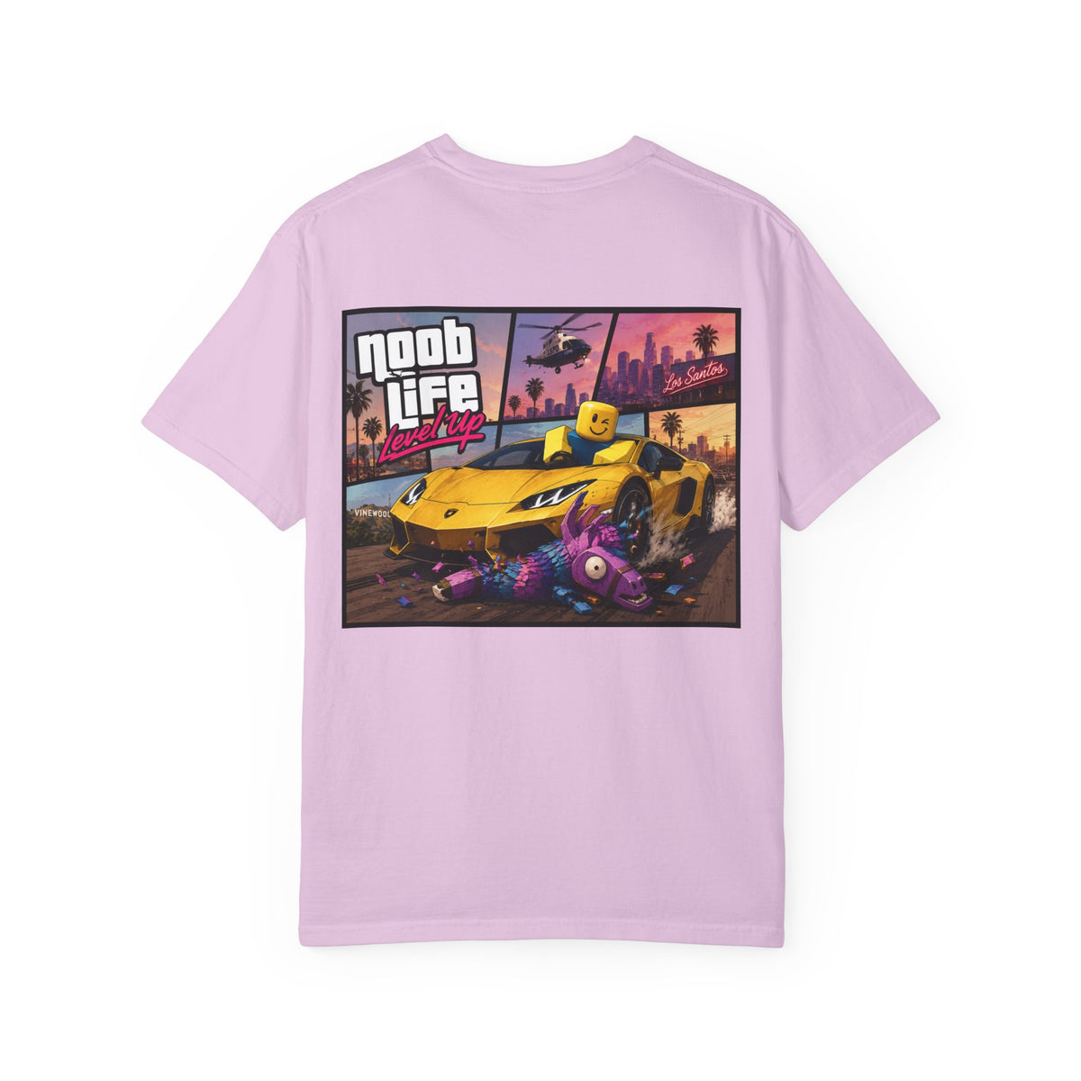 Noob Life Gaming Graphic T-Shirt | XP Threads