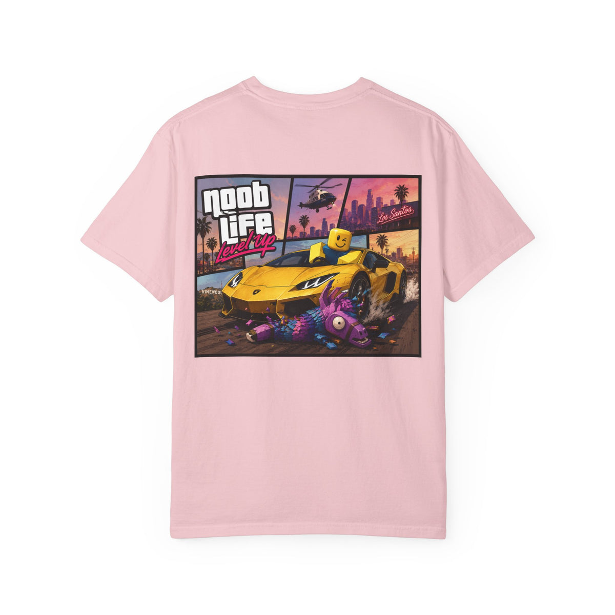 Noob Life Gaming Graphic T-Shirt | XP Threads
