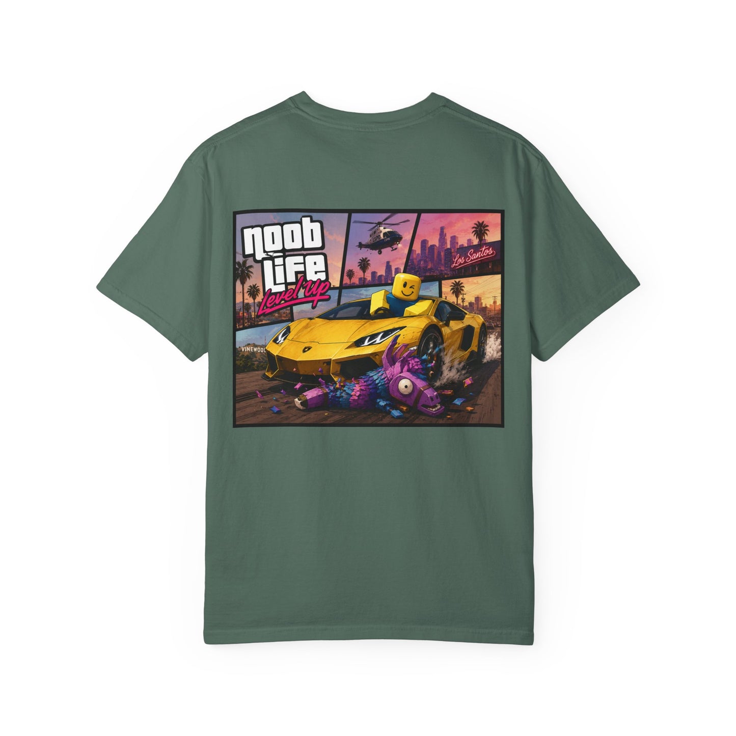 Noob Life Gaming Graphic T-Shirt | XP Threads