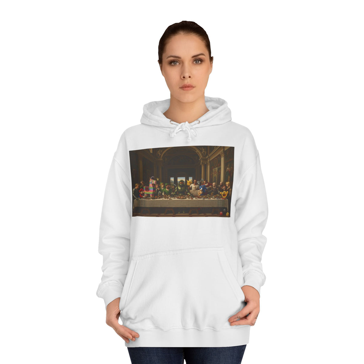 Classic Art Graphic Hoodie – Last Supper