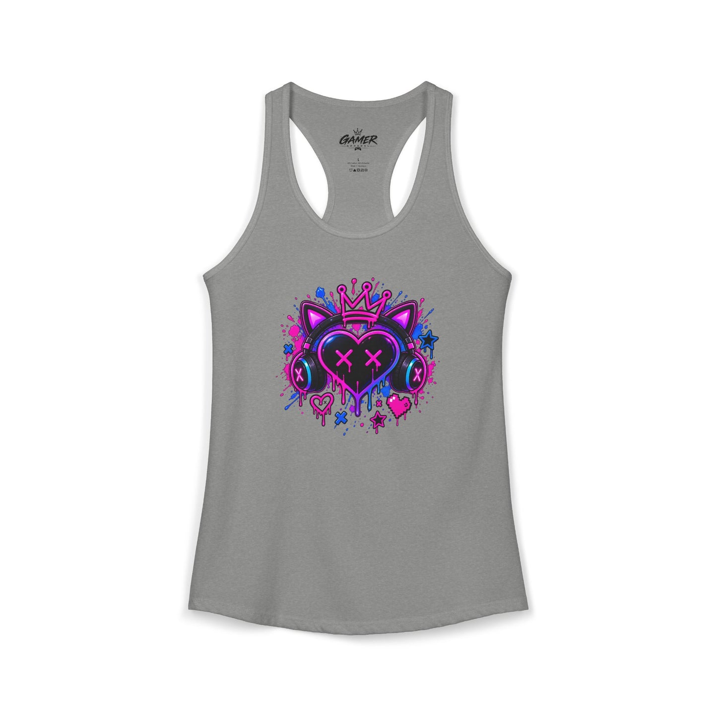 Gamer Girl Gaming Racerback Tank Top | XP Threads