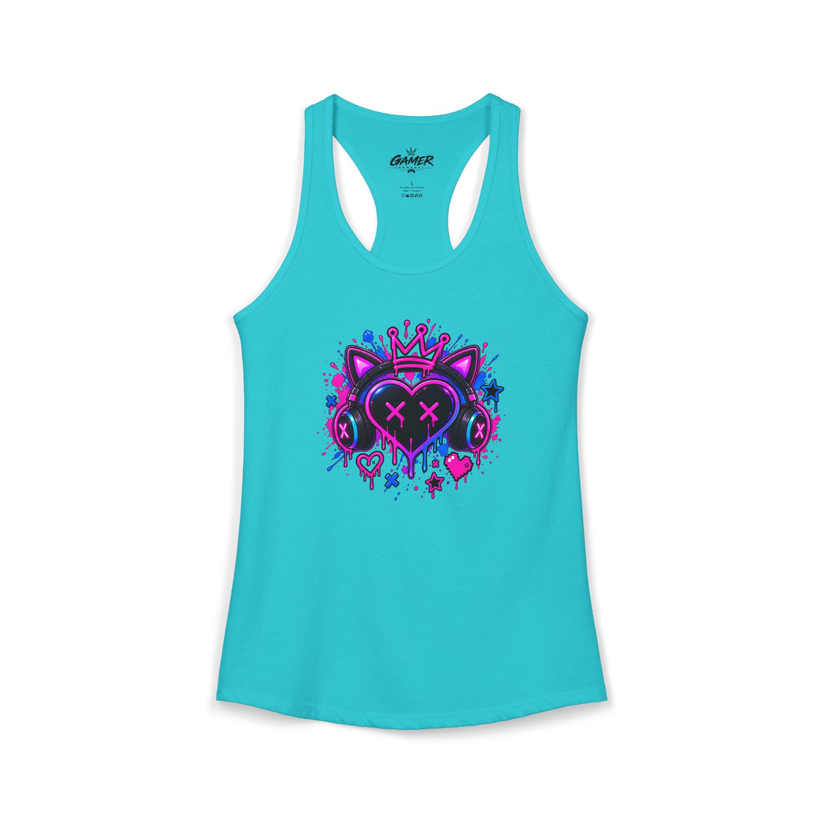 Gamer Girl Gaming Racerback Tank Top | XP Threads