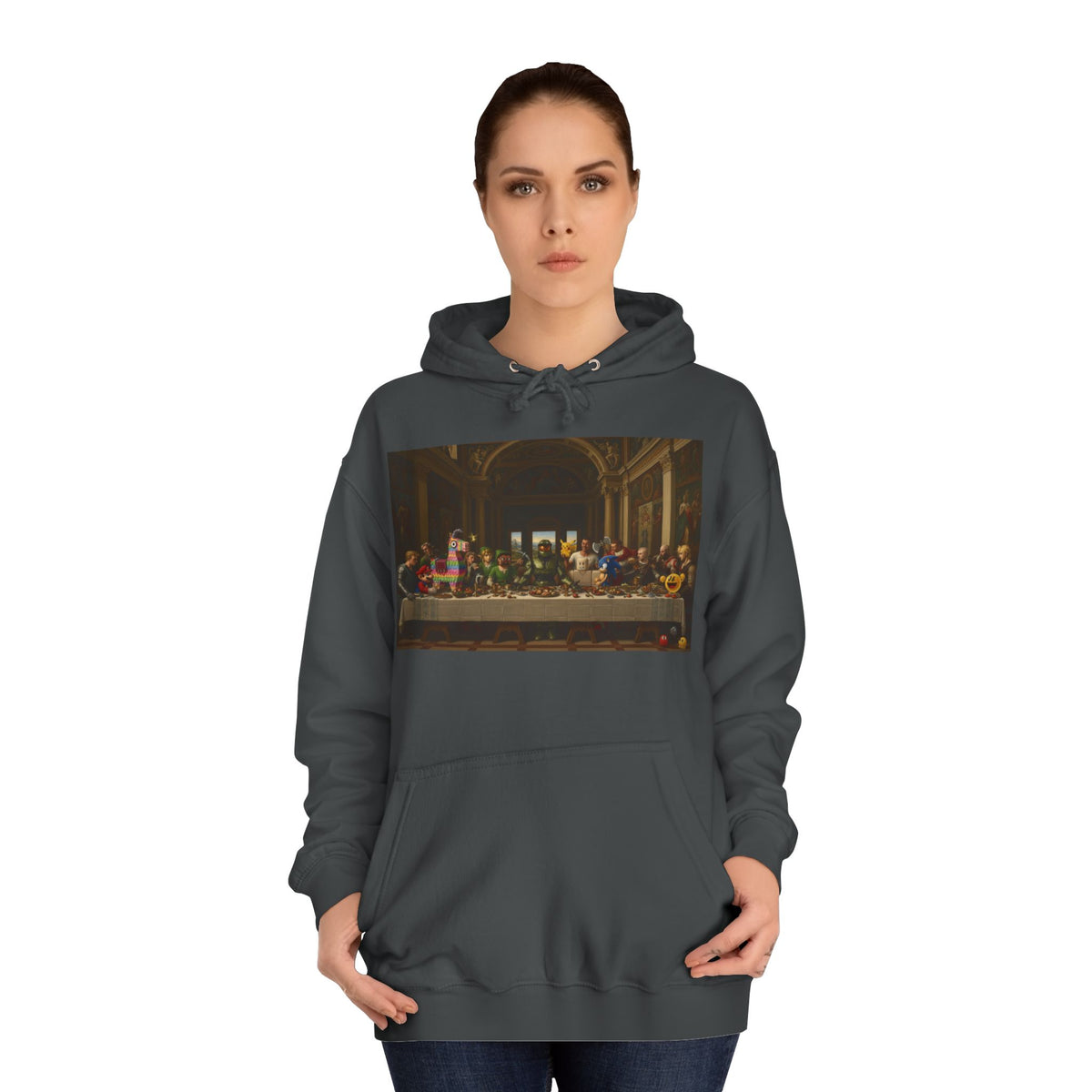 Classic Art Graphic Hoodie – Last Supper