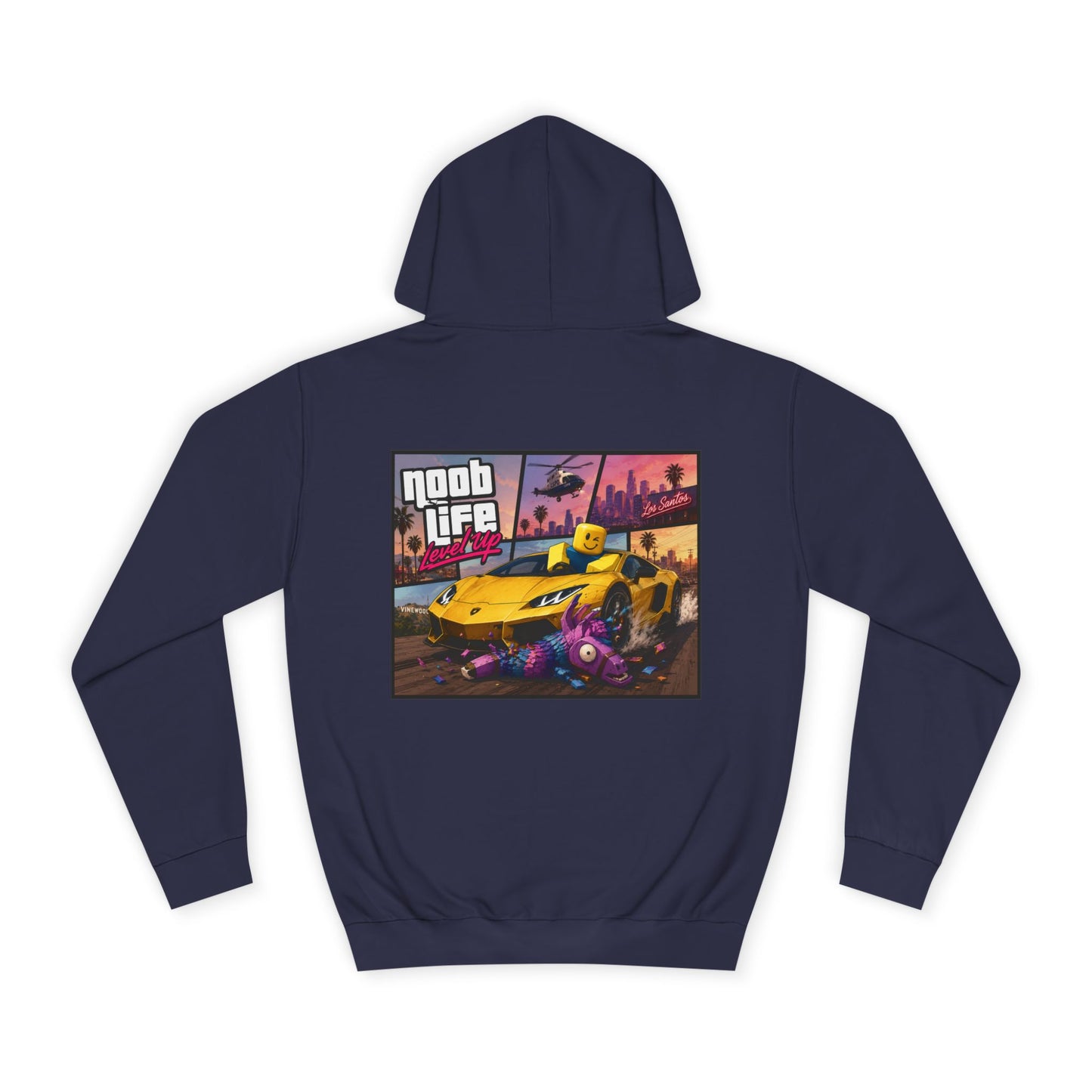 Noob Life™ Gaming Hoodie – XP Threads on front