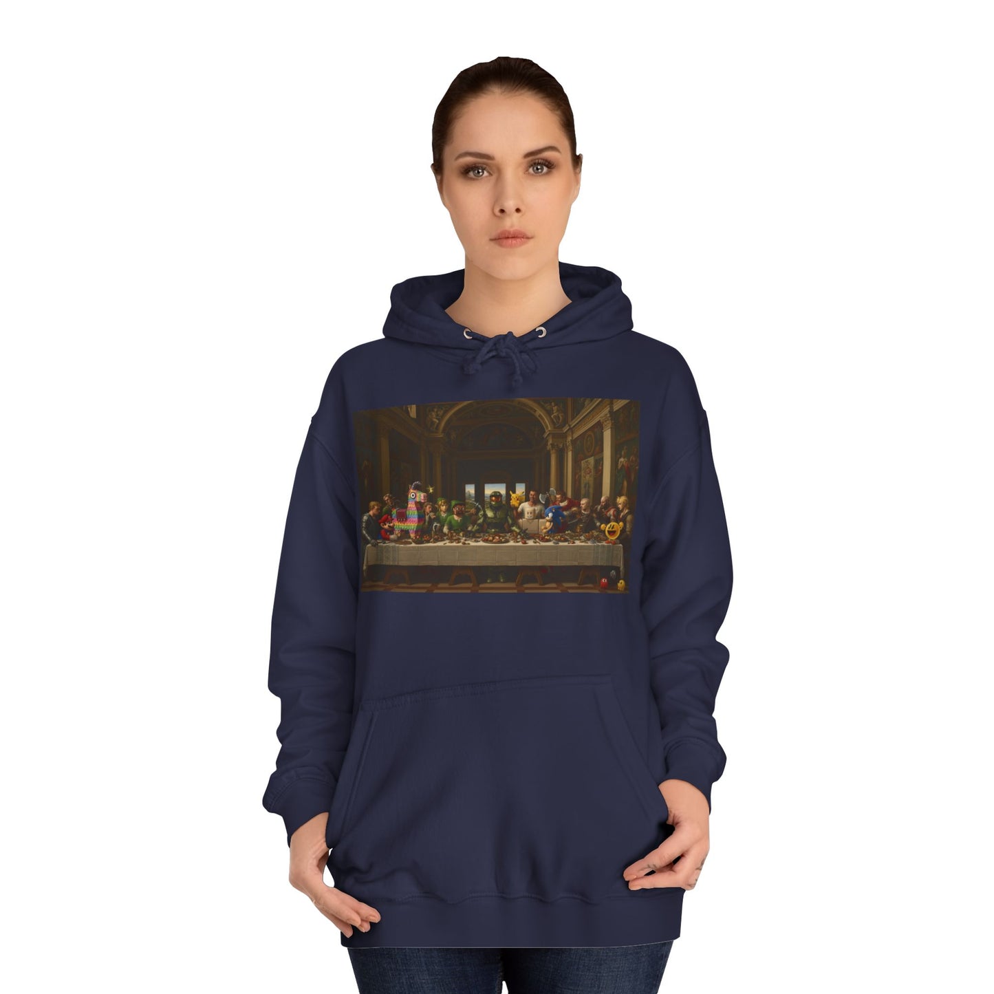 Classic Art Graphic Hoodie – Last Supper