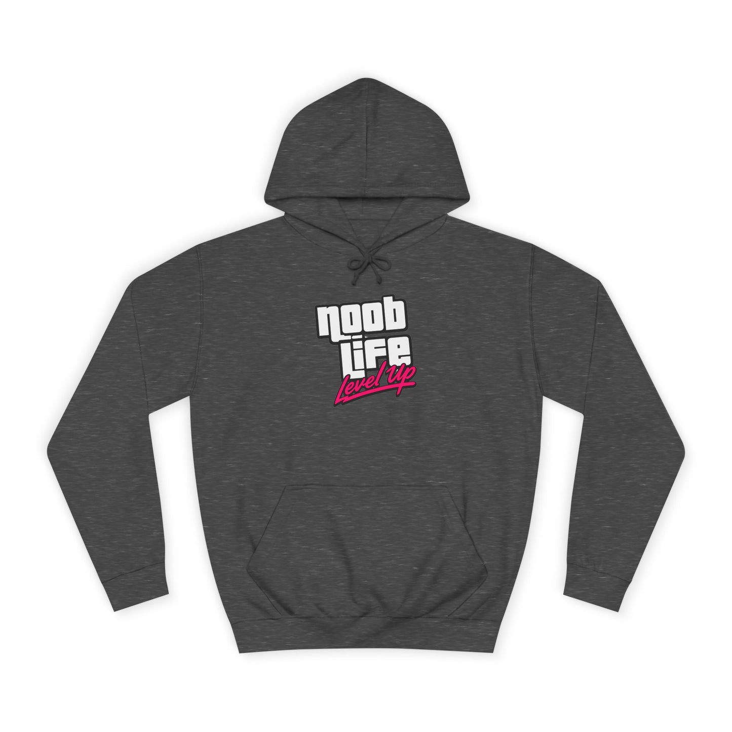 Noob Life Gaming Graphic Hoodie | NoobLife logo front
