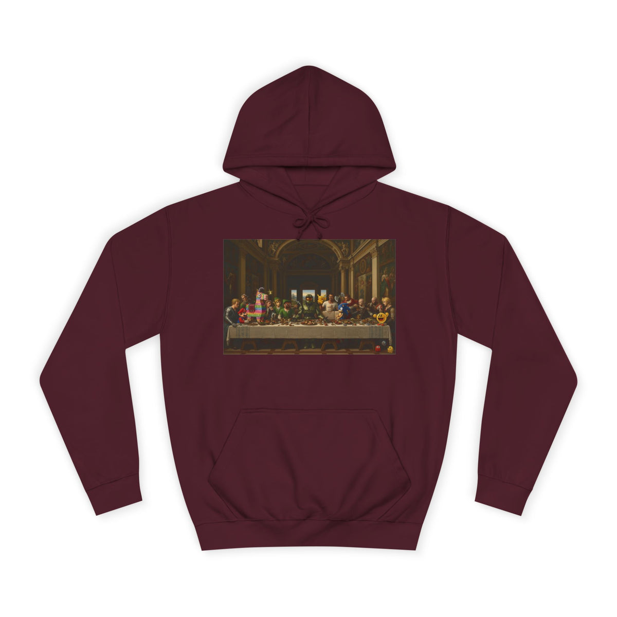 Classic Art Graphic Hoodie – Last Supper