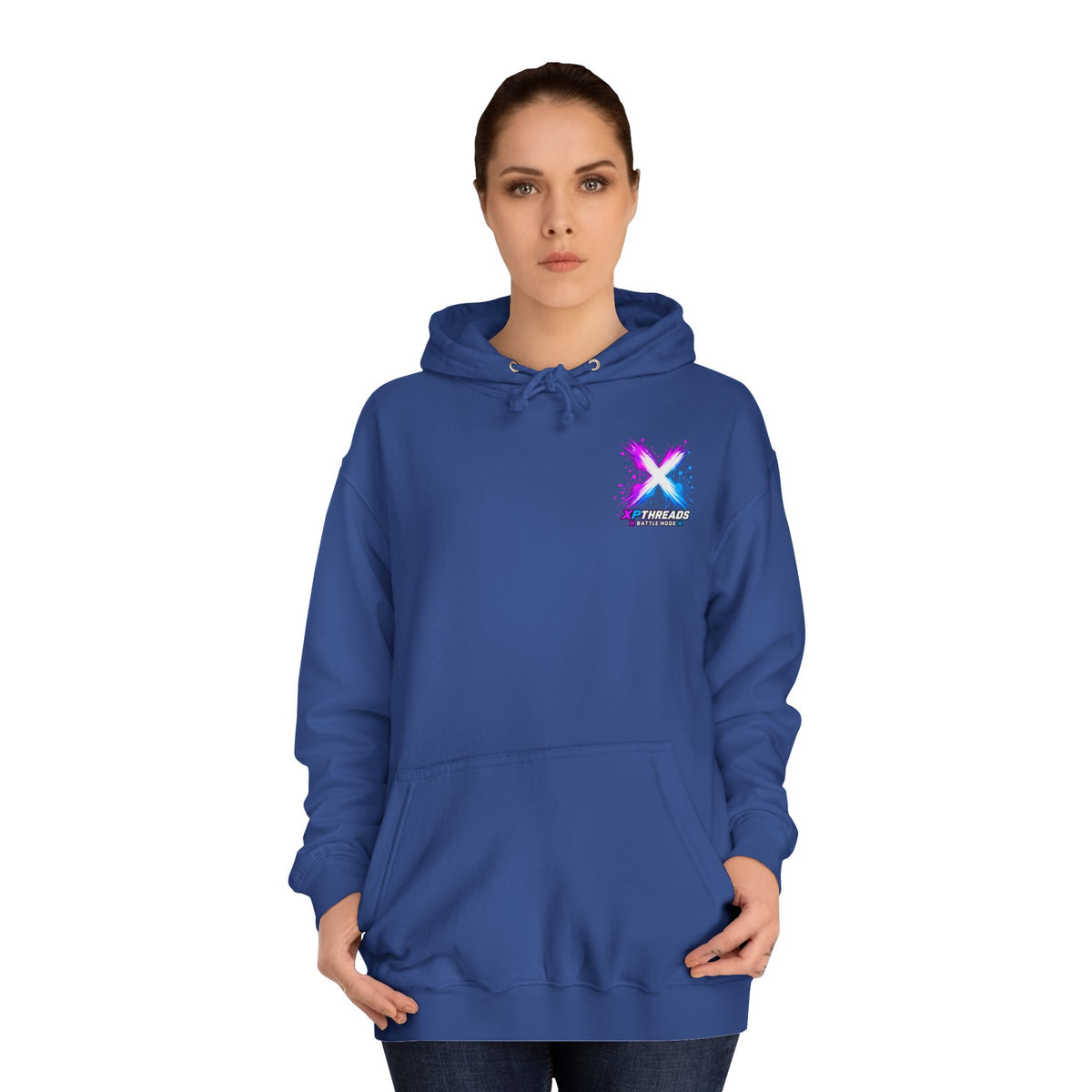 Noob Life™ Gaming Hoodie – XP Threads on front