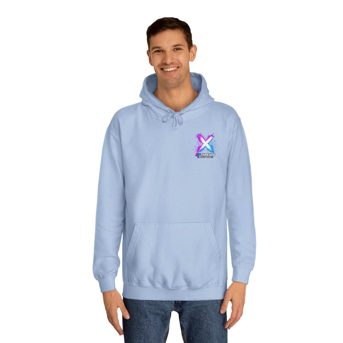 Noob Life™ Gaming Hoodie – XP Threads on front