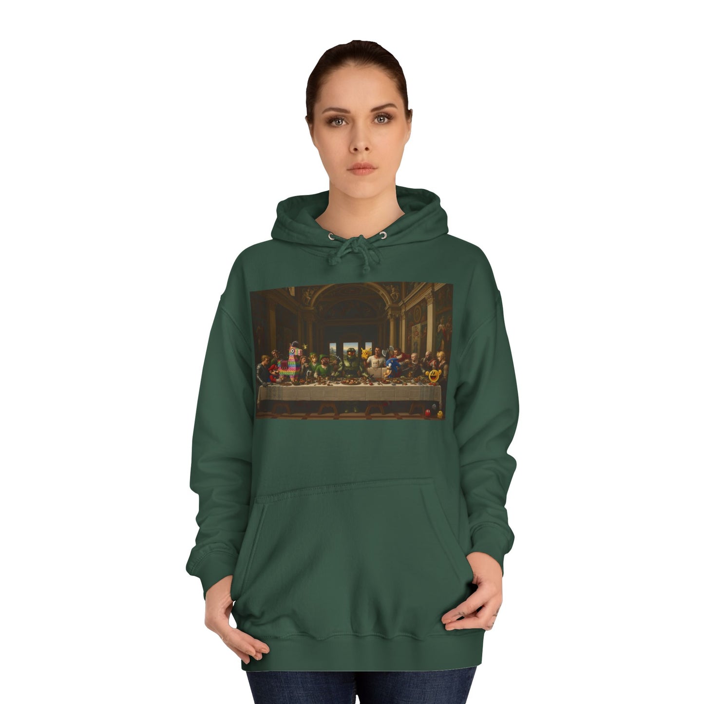 Classic Art Graphic Hoodie – Last Supper