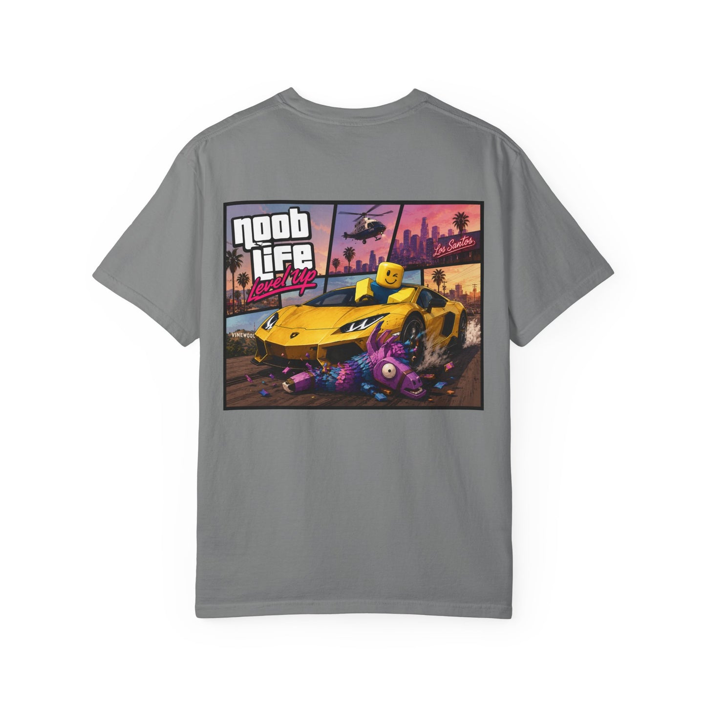 Noob Life Gaming Graphic T-Shirt | XP Threads