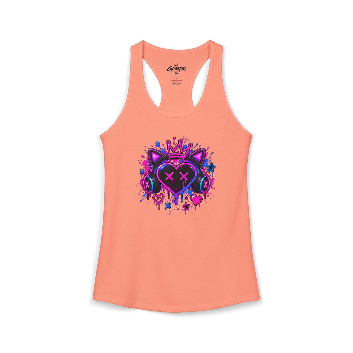 Gamer Girl Gaming Racerback Tank Top | XP Threads