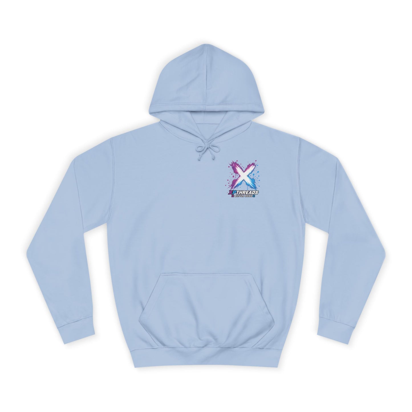 Gaming College Hoodie – 'XP Threads' Battle Royale Graphic Pullover