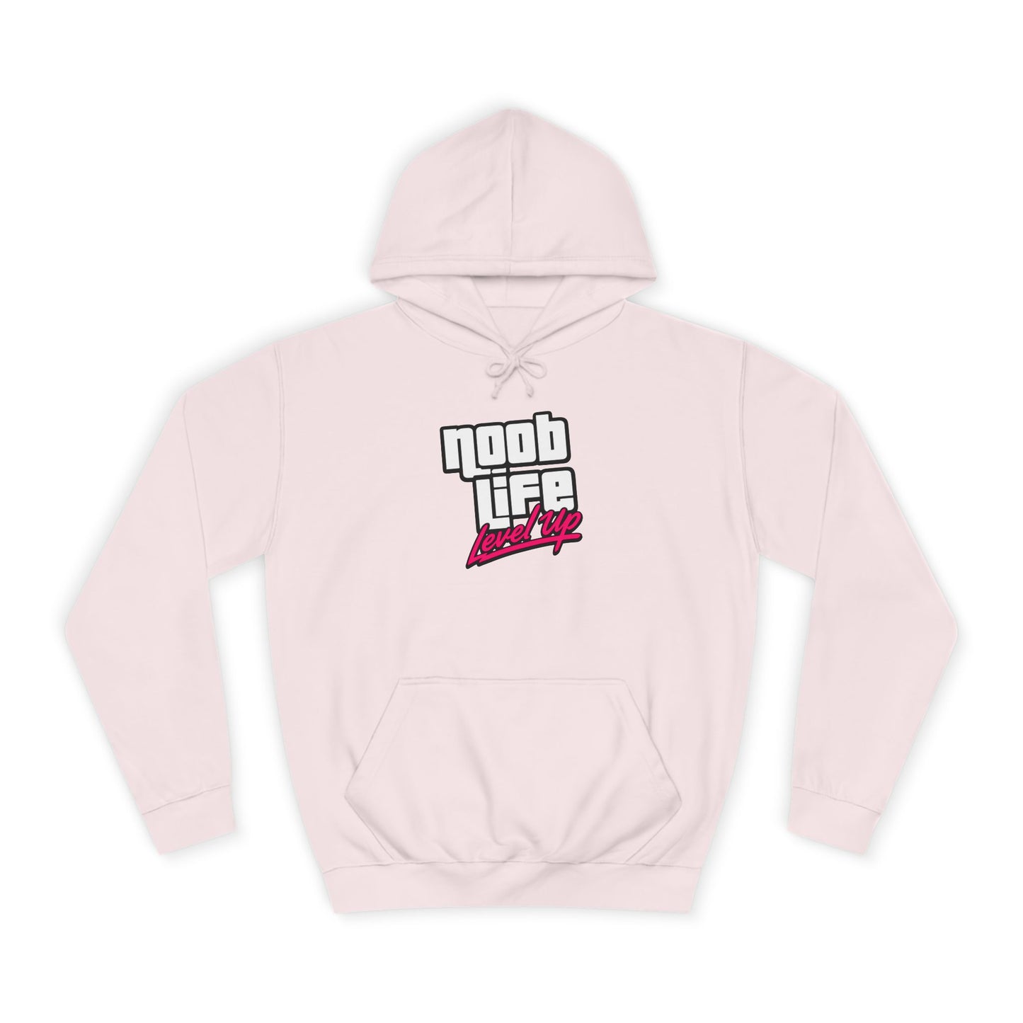 Noob Life Gaming Graphic Hoodie | NoobLife logo front