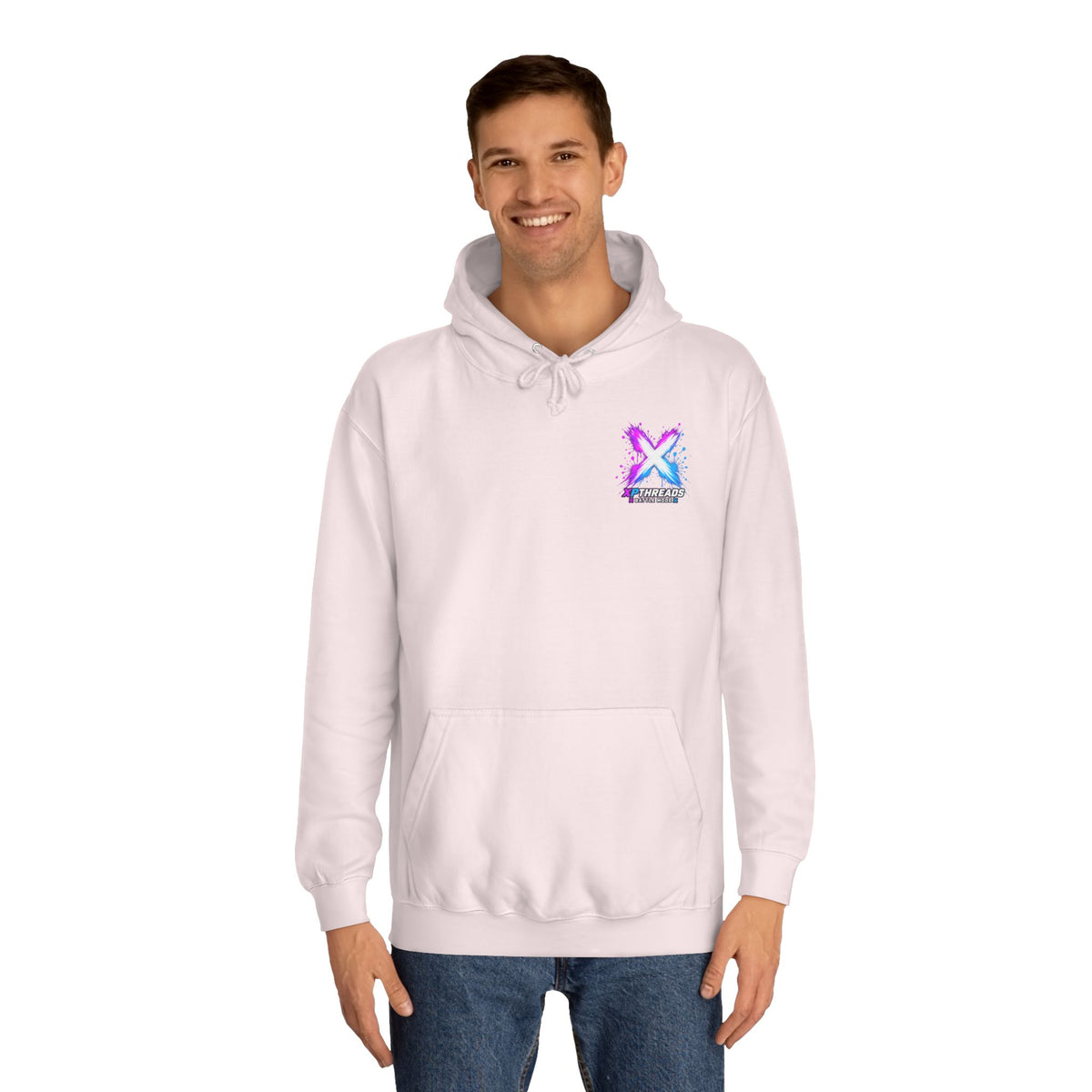 Noob Life™ Gaming Hoodie – XP Threads on front