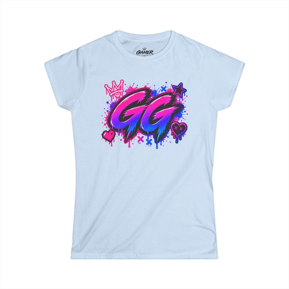 Gamer Girl Graphic T-Shirt | Women's Gaming Tee | XP Threads