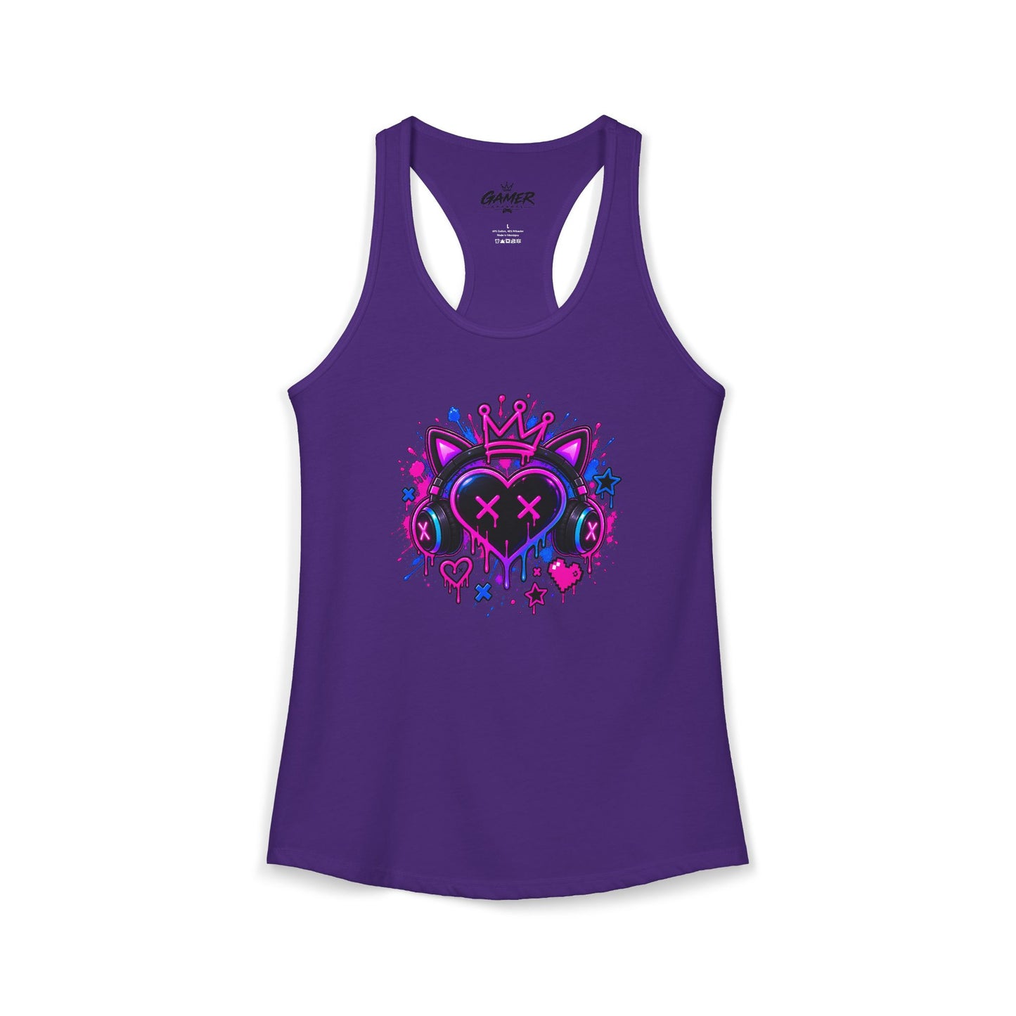 Gamer Girl Gaming Racerback Tank Top | XP Threads