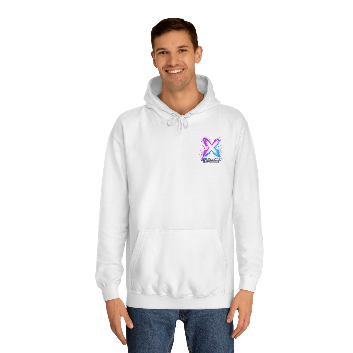 Noob Life™ Gaming Hoodie – XP Threads on front