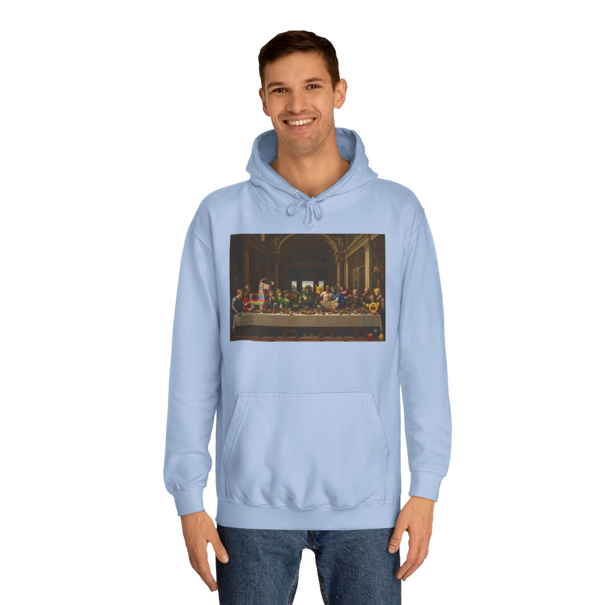 Classic Art Graphic Hoodie – Last Supper