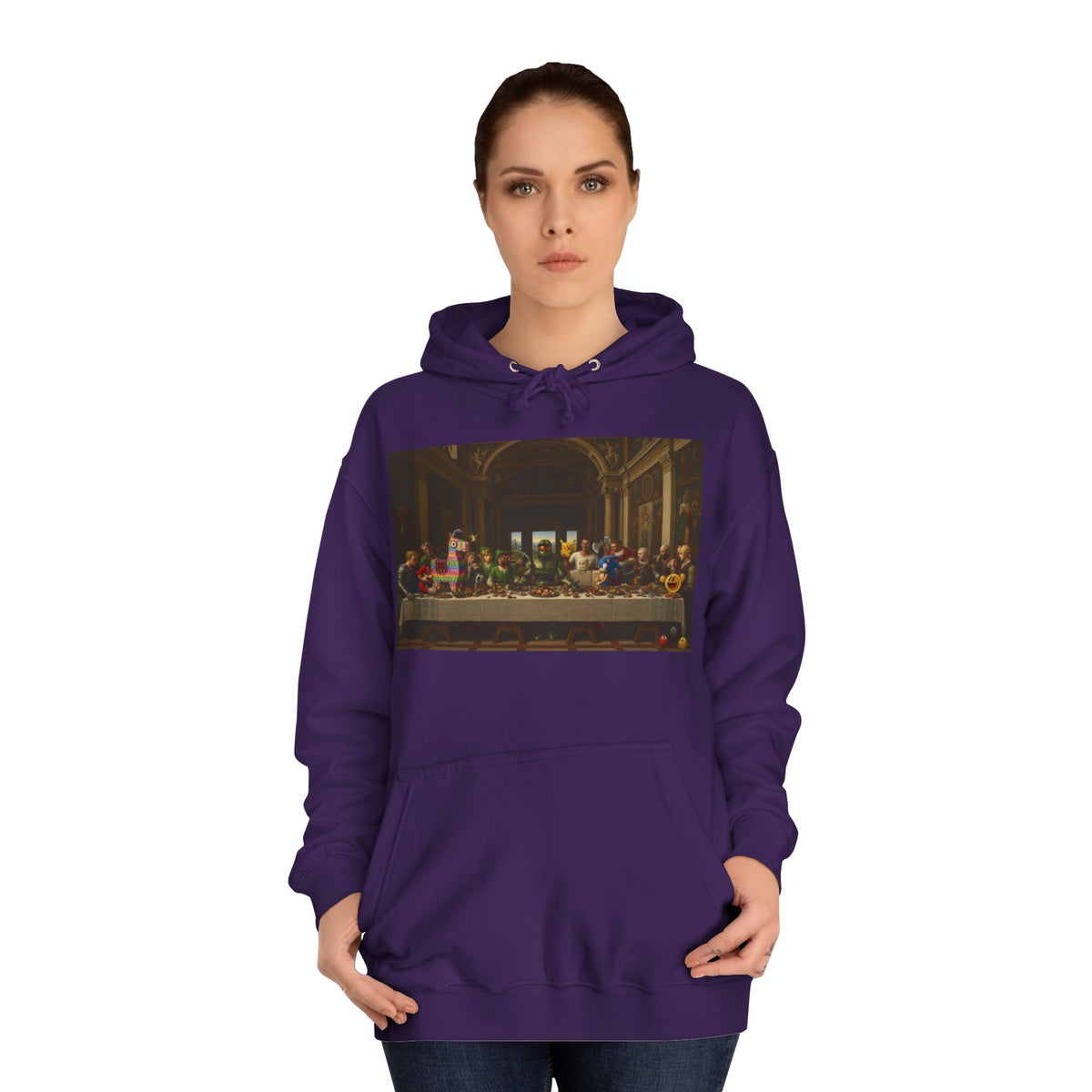 Classic Art Graphic Hoodie – Last Supper