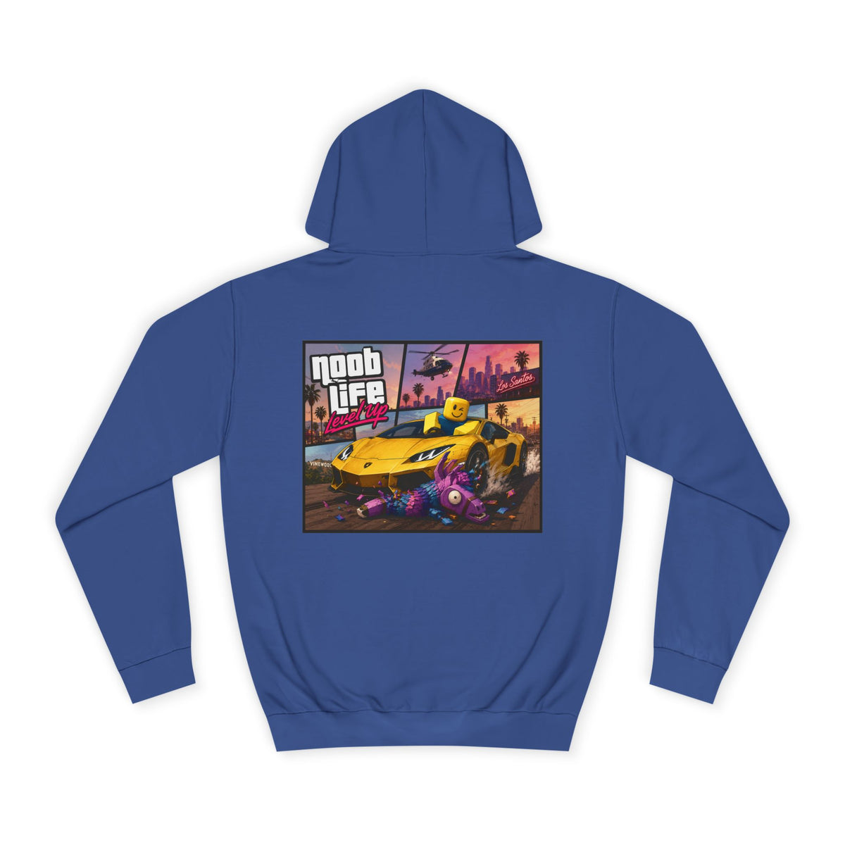Noob Life Gaming Graphic Hoodie | NoobLife logo front