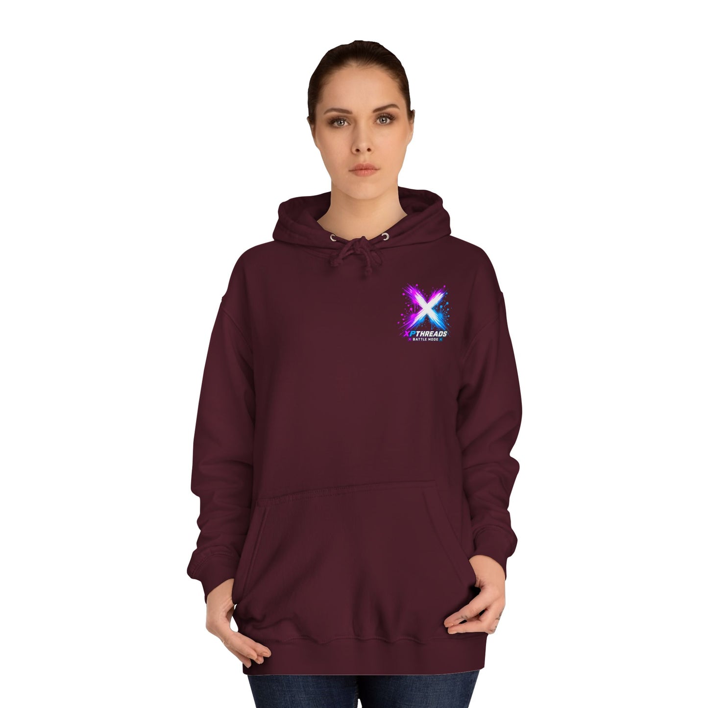 Noob Life™ Gaming Hoodie – XP Threads on front