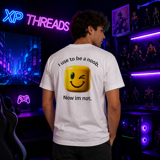 Gamer Noob Meme T-Shirt | "I Used to Be a Noob" | XP Threads